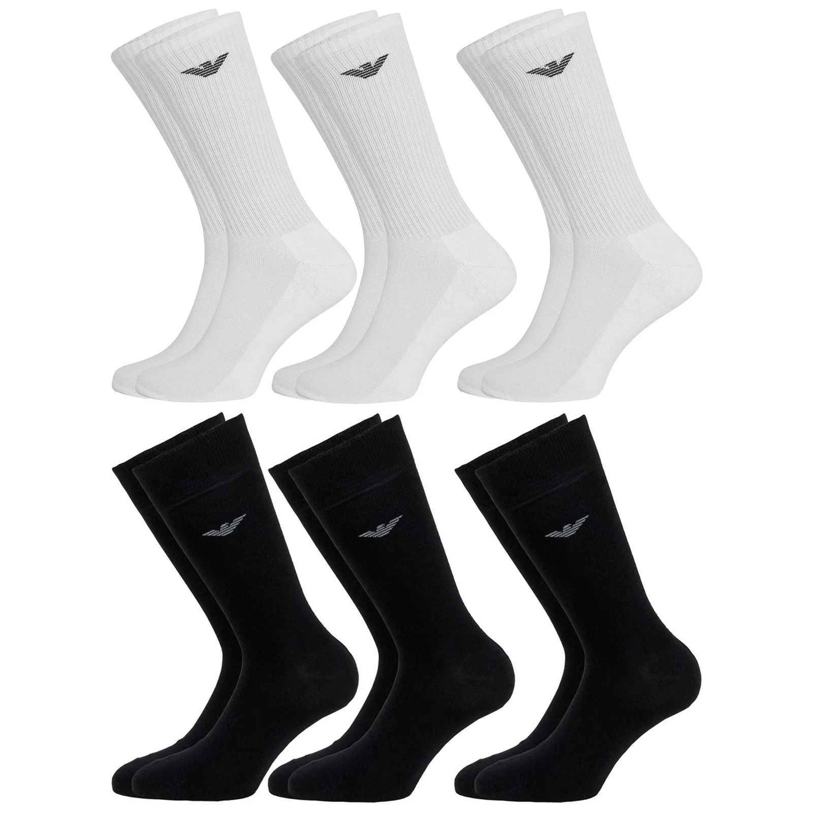 Emporio Armani Mens Crew Socks 3 Pack Lightweight Sports Ankle Cotton Socks NEW
Opens in a new windo