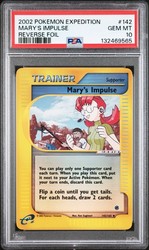 Mary's Impulse 142/165 Expedition Base Set Reverse Holo