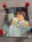 VINTAGE 1977  STAR WARS LUKE SKYWALKER COCA-COLA BURGER KING POSTER 23.5”X18