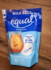1 LB Bulk Bag EQUAL 0 Calorie Sweetener Granulated Sugar Substitute Large 16oz