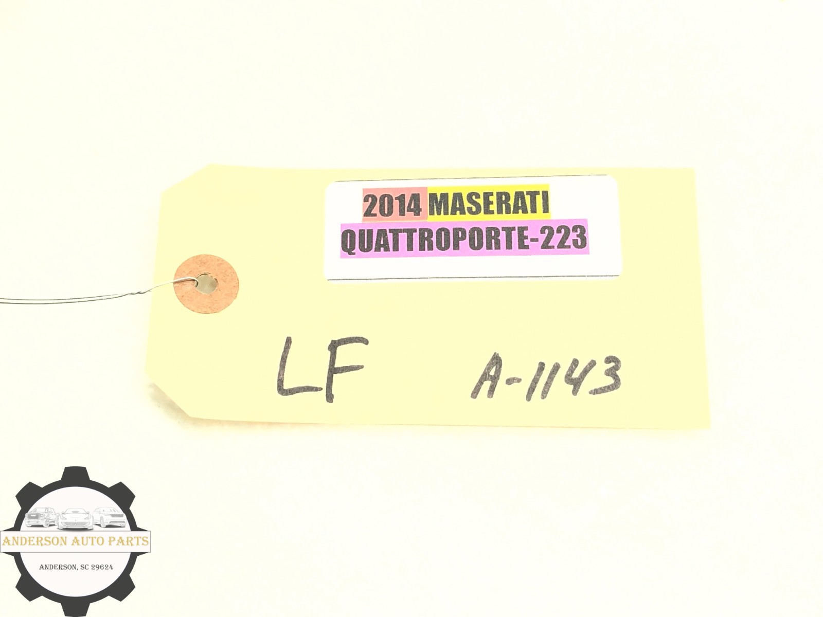 2014-2020 MASERATI QUATTROPORTE LEFT DRIVER FRONT SEAT BELT RETRACTOR OEM