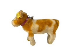 Steiff Animal Soft Toy 1312.00 Cow Bessy 18cm Excellent Condition