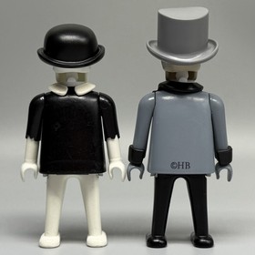 Playmobil Victorian Skeletons Playing Poker Male Adult Figures Cards Halloween