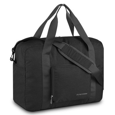 For Spirit Airlines Personal Item Bag 18x14x8 Foldable Travel 30L, Black