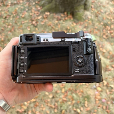 Fujifilm X-E2 Spiegellose Systemkamera Body/Gehäuse Wi-Fi Schwarz/Silber