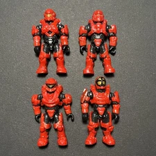Mega Bloks Construx Halo DLB95 UNSC Fireteam Stingray - ONLY Figures