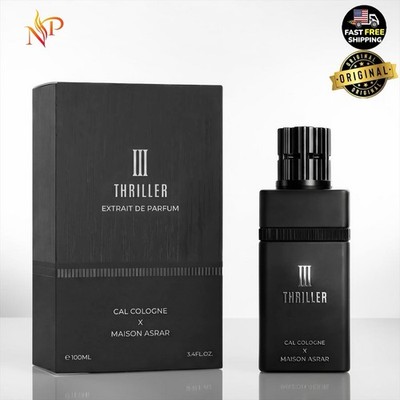 Maison Asrar x Cal Cologne III Thriller Extrait 3.4 oz 100ml for