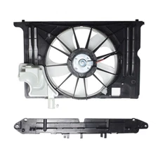 LABLT Radiator Condenser Cooling Fan Assembly For 14-19 Toyota Corolla SE LE XSE