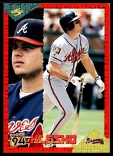 1994 Score Rookie & Traded Ryan Klesko Atlanta Braves #RT75