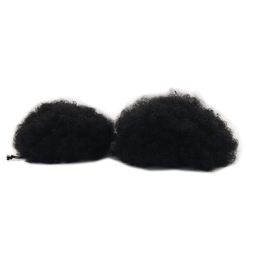 Afro Ponytail Puff Drawstring Wrap Synthetic Short Curly Hair Bun Updo Chignon - Picture 17 of 45