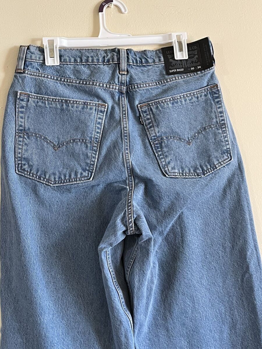 Levi's Levis Skate Super Baggy Jeans Blue 30x34 Black tab Levi's Levis Skate Super Baggy Jeans Blue 30x34 Black tab