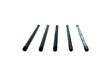 Unbranded 1/8" x 6" Threaded Black Iron Pipe Nipple Schedule 40 [Lot of 5] NOS