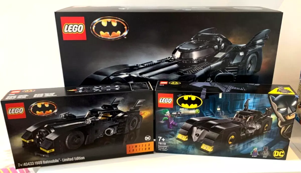 Lego Batman Batmobile 1989 limited edition collection new 40433