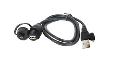 FUSION Flush Mount USB Connector w/Waterproof Cap MS-CBUSBFM1