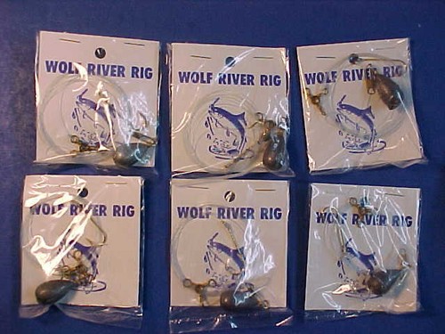 6 NUOVI IMPIANTI LUPO FIUME MISURA 2 GANCIO ORO linea campana affondatore TRE VIE GIREVOLE 3/4 oz - Foto 1 di 5