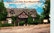 Postcard Continental Eureka Springs Shepherd of the Hills Farm Memorial Museum