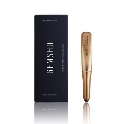 Gemsho Eyelash & Eyebrow Enhancing Serum 3ml (1/2/3/5 boxes) Wholesales #gruk