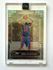 2023-24 Panini One and One Jerry Stackhouse #184 Base Holo Blue /35 Encased