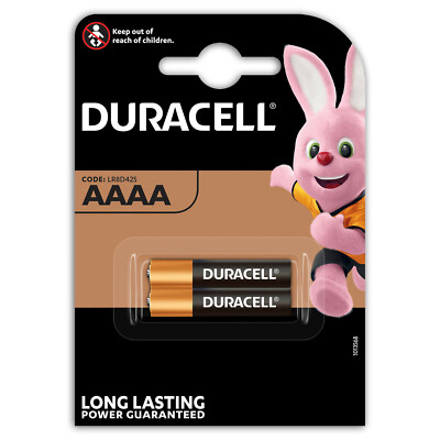 Duracell AAAA Batterie Alkaline Mini LR8D425 1,5V 2er Blister