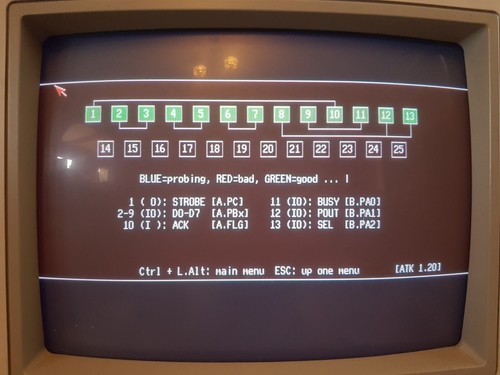 Amiga Test Disk Floppy Diagnostics Utility v1.21 & Serial/Parallel port dongle - Picture 6 of 6