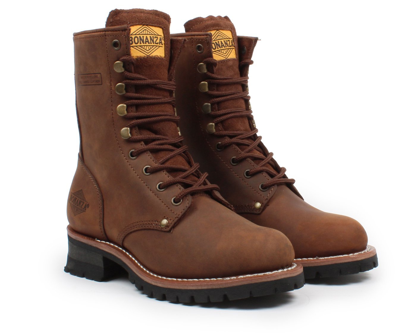 Bonanza Botas T901 Logger Goodyear con vira medio Puntera De Acero Bonanza Botas T901 Logger Goodyear con vira medio medio vira Puntera De Acero 4cbd49