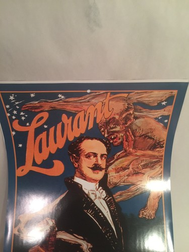 Houdini Alexander Crystal Seer Thurston Kellar LeRoy Laurant Vtg Magic Posters - Picture 10 of 10