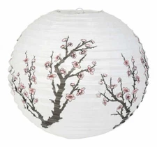 Quasimoon Cherry Blossom / Sakura Paper Lantern by PaperLanternStore