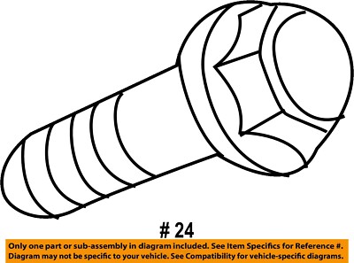 GM OEM Engine Mounting-Cover Bolt 11611807 | eBay