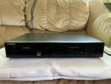 Samsung DVD-VR375 DVD VCR Combo Dubbing Recorder HDMI Player No Remote *TESTED*