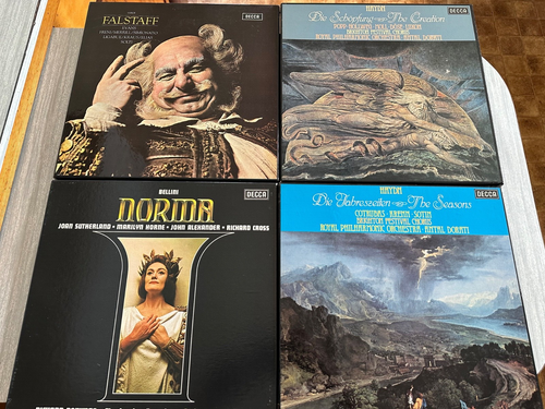 JOBLOT / COLLECTION OF 12 DECCA / CBS etc CLASSICAL / OPERA BOX SETS, EX+ COND' - Imagen 2 de 4