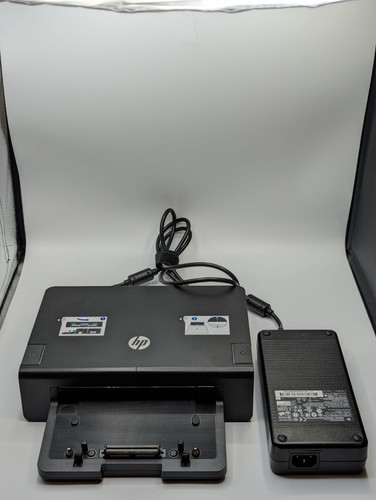 HP 2012 230W Advanced Docking Station WITH Adapter A7E38AA#ABA HSTNN-I10X - Picture 2 of 11