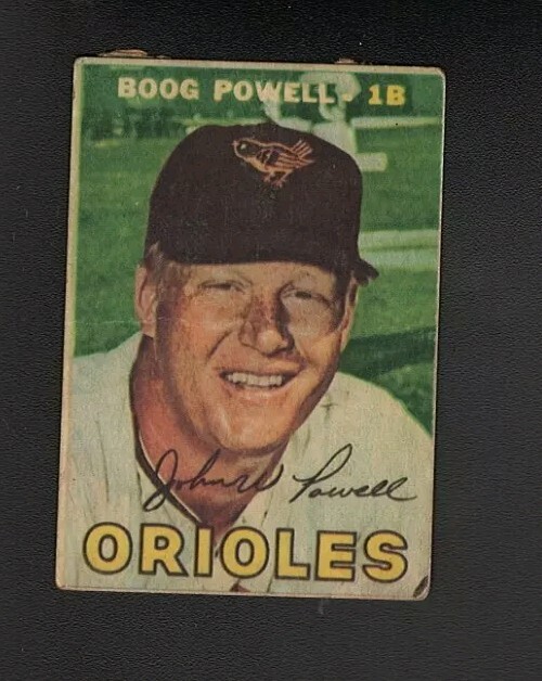 1967 Topps Venezuelan - #199 Boog Powell. Baltimore Orioles