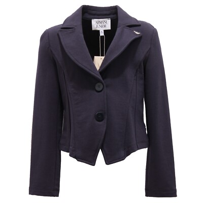5000R giacca bimba girl ARMANI JUNIOR cotton blue jaket