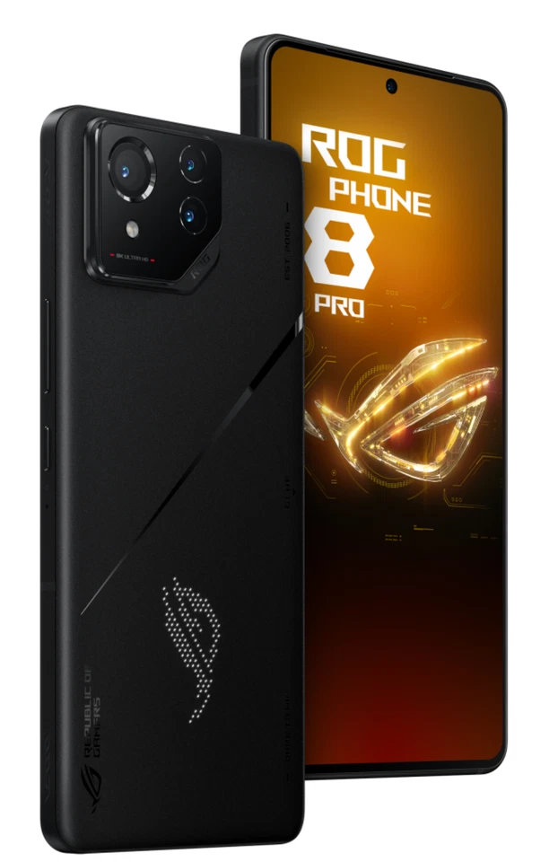 ASUS ROG Phone 8 pro 5G Schwarz Dual Sim 512GB 6,78 Zoll 165Hz 50MP IP68 - Bild 3 von 3