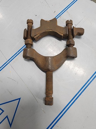 Vintage Rohrschellenschraubstock