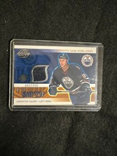 2003-04 Pacific Supreme Hockey 285/700 Game Jersey Ryan Smyth #14 Oilers
