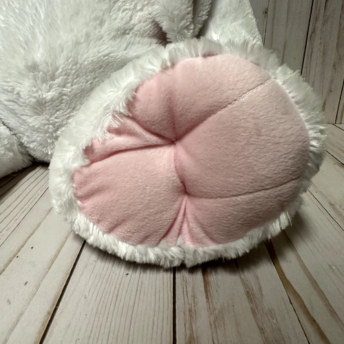 Animal Alley Easter Bunny Rabbit Plush White Floppy Large 24 Inch 2 Feet - Picture 4 of 12