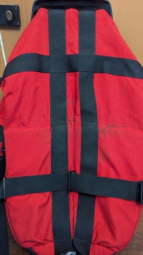 The Original Club Glove Travel Golf Bag Wheeled Travel Red Case Burst Proof - Picture 10 of 12