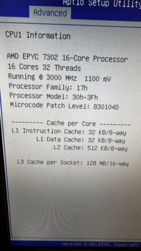 AMD EPYC 7302 CPU 16-Core 3.0GHz SP3 Processor Unlocked - Bild 4 von 4