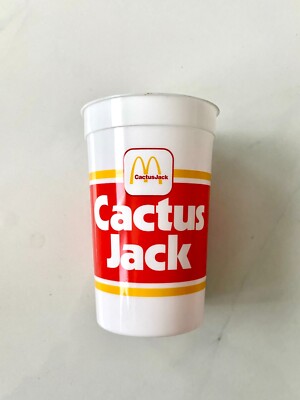 Travis Scott x McDonalds Cactus Jack Plastic Cup (1 Single Cup) | eBay