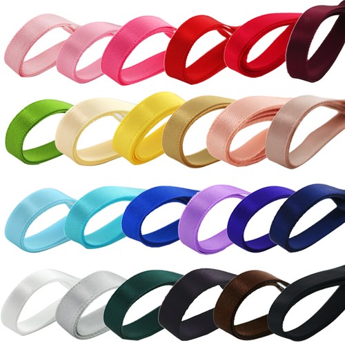 24 Yards Double Side Satin Ribbon for DIY Hair Bow Wedding Crafts 1/4" 6mm - Picture 12 of 12