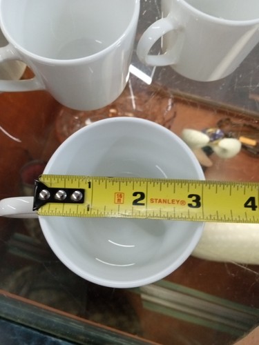 Corning Centura WHITE NARROW RIM Cup - Picture 6 of 6