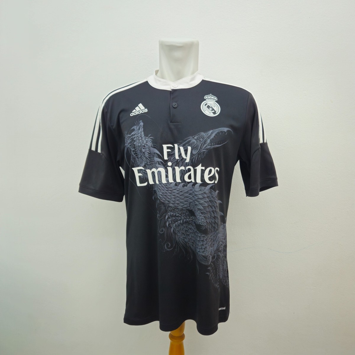 Real Madrid Dragon Y3 Third 14/15 Authentic MEDIUM Yohji