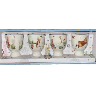 2024 Beatrix Potter Peter Rabbit Easter   Boiled Egg Holder Mini Cup Gift Set