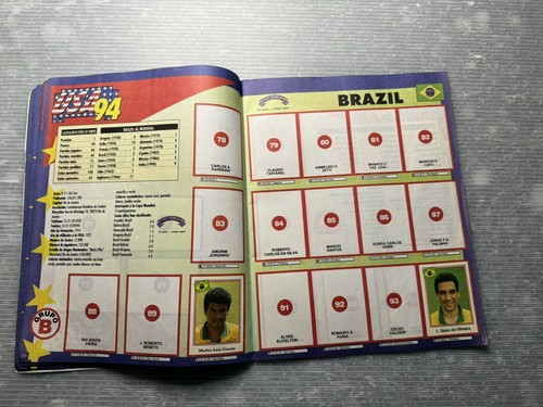ALBUM MUNDIAL DE FUTBOL USA 94 Bavaria STICKER BOOK Federacion Colombiana FIFA - Picture 8 of 24