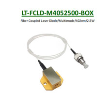 LASER TREE MultiMode 405nm 2500mW Fiber Coupled Laser Diode 100um