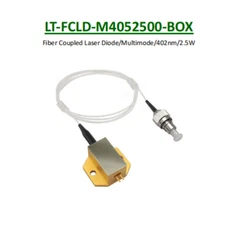 LASER TREE 405nm 2500mW MultiMode Fiber Coupled Laser Diode 100um