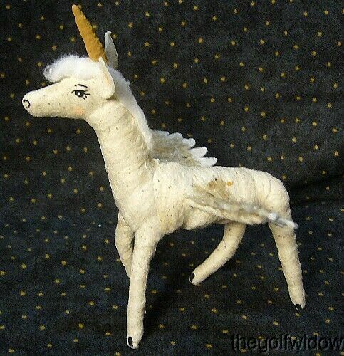 Vintage Inspired Spun Cotton Pegasus - Picture 1 of 2