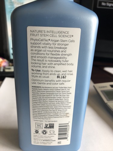 Andalou Naturals Argan Stammzellen Antifying Conditioner, 11,5 Unze - Bild 2 von 2