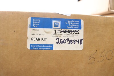 NEW OEM GM 8.5 8.6 Axle Ring & Pinion Gear Kit 3.08 Ratio NEW OEM GM 8.5 8.6 Axle Ring & Pinion Gear Kit 3.08 Ratio